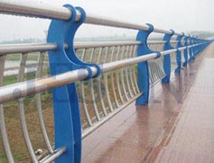 雙扶手鍍鋅橋梁護欄 JH-Q18